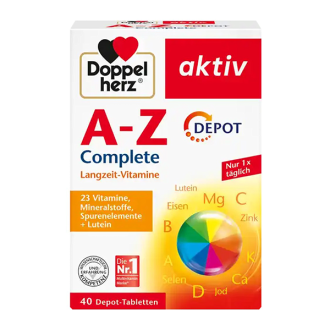 قرص مولتی‌ویتامین a-z دوپل هرز آلمان Doppelherz A-Z DEPOT Complete